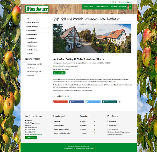 Webdesign Mostbauer