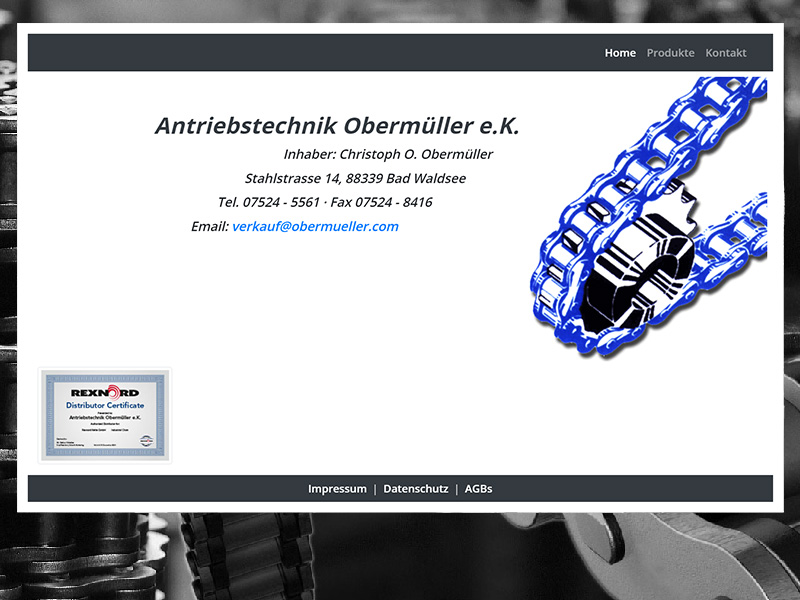 Webdesign Obermüller